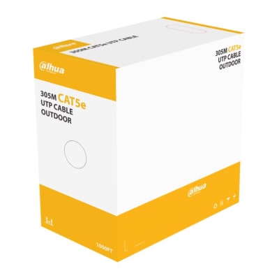Cable Utp DAHUA CAT5 EXTERIOR 100% COBRE 305M1