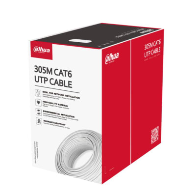 Cable Utp Dahua Cat6 23 AWG Cobre 305Mts