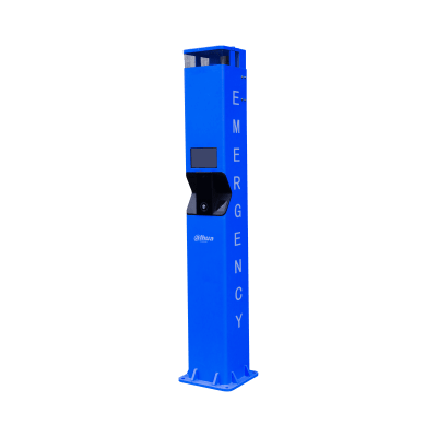 Tótem de emergencia Dahua, Equipada con cámara de 2 MP, micrófono de alta sensibilid1