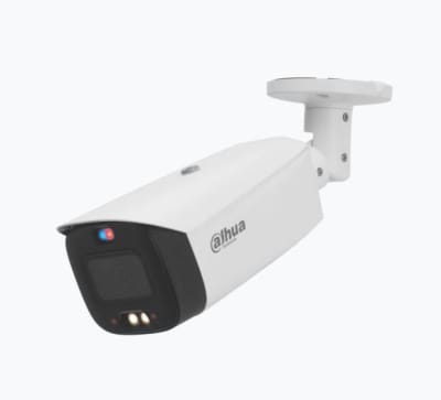 Cámara IP Dahua tipo bullet 4MP doble Iluminación y detección activa