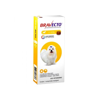 Bravecto Perro 2-4,5 Kg1