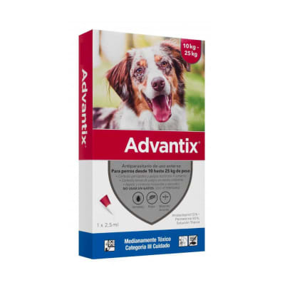 Pipeta Perro Advantix 10-25 Kg