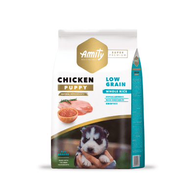 Amity Perro Cachorro Pollo2
