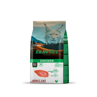 Bravery Gato Adulto Pollo