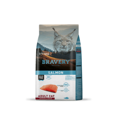 Bravery Gato Esterilizado Salmon