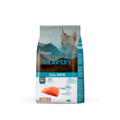 Bravery Gato Kitten Salmon 2 Kg