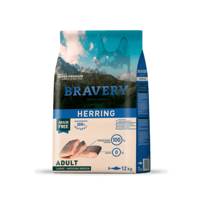 Bravery Perro Adulto Herring 12 Kg