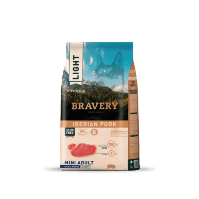 Bravery Perro Adulto Iberian Pork Mini Light