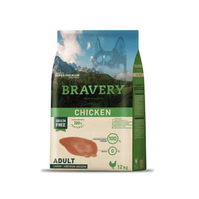 Bravery Perro Adulto Pollo