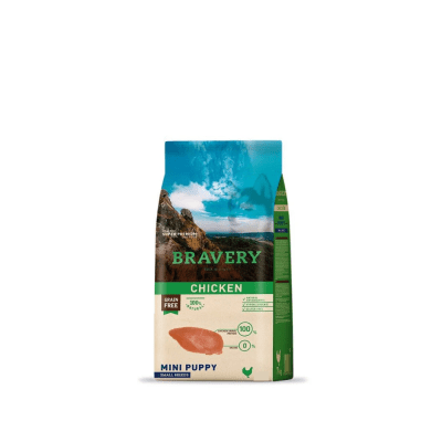 Bravery Perro Cachorro Pollo Mini1