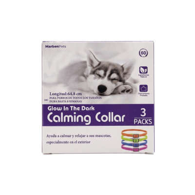 Calming Collar Perro Pack 3 Glow in Dark1