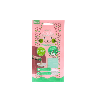 Cats Snack Cremoso Conejo Catnip 60 gr1