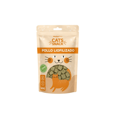 Cats Snack Pollo Liofilizado 50 gr1