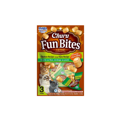 Churu Gato Fun Bites Pollo Atun 60 gr1