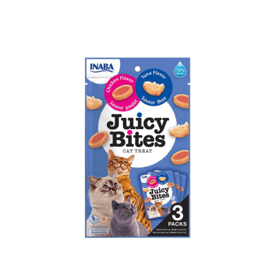 Churu Gato Juicy Bites Pollo y Atun 34 gr