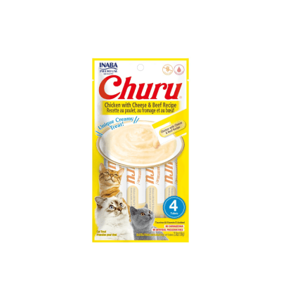 Churu Gato Pollo Queso Carne 56 gr