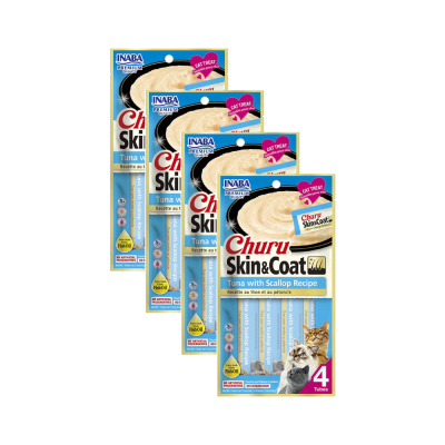 Churu Gato Skin Atun Ostion 56 gr 4x31