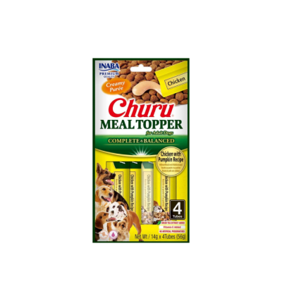 Churu Perro Meal Topper Pollo Calabaza 56 gr