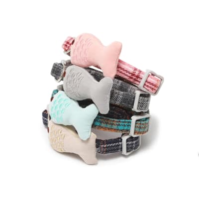 Wonder Cat Collar Gato Diseño Pez1