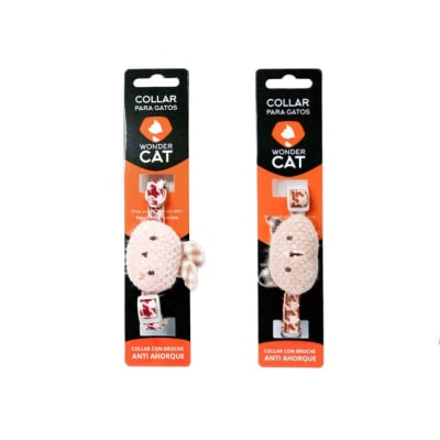 Wonder Cat Collar Gato Diseño Conejo/Oso1