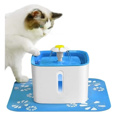 Fuente Agua Flor Acero 2,5 Lt