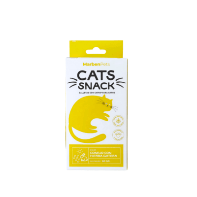 Galletas Gato Conejo Catnip 80 gr