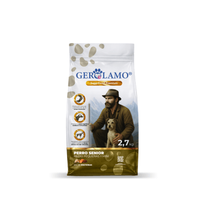 Gerolamo Perro Senior Raza Pequeña 2,7 kg1