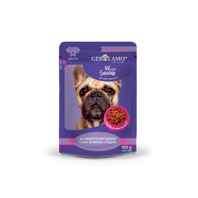Gerolamo Salvatore Perro Pouch Adulto Carne 100 gr1