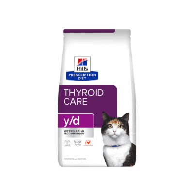 Hills Gato y/d Thyroid Care 1,8 Kg1