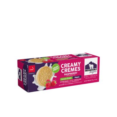 Indomitable Galleta Perro Creamy Frambuesa 120 gr