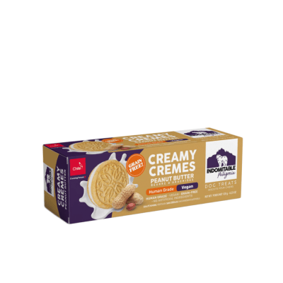 Indomitable Galleta Perro Creamy Mantequilla de Mani 120 gr