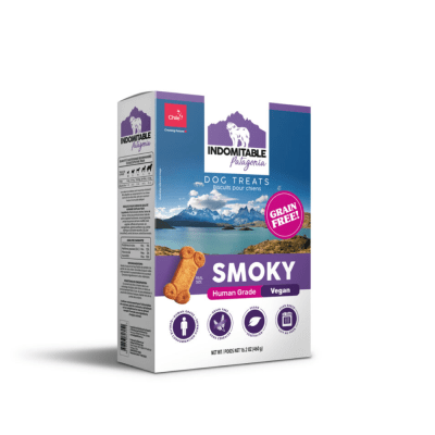 Indomitable Galleta Perro Libre de Grano Sabor Ahumado 460 gr1