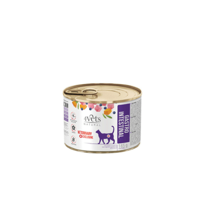 Lata 4Vets Gato Gastrointestinal 185 gr