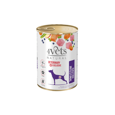 Lata 4Vets Perro Gastrointestinal 400 gr1