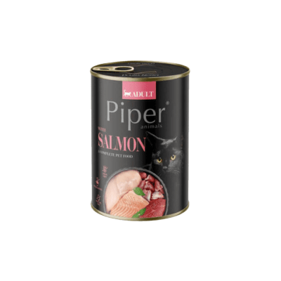 Lata Piper Gato Salmon 400 gr