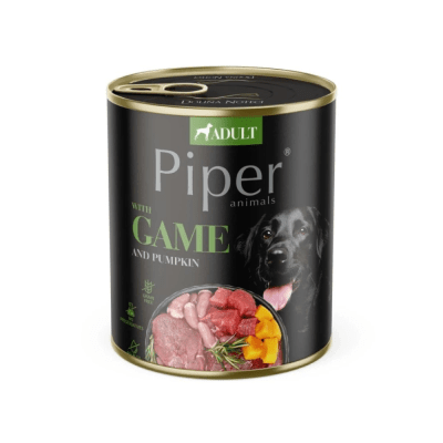 Lata Piper Perro Animales de Caza y Calabaza 800 gr