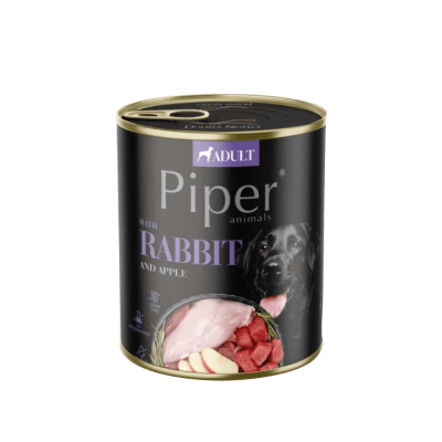 Lata Piper Perro Conejo 800 gr