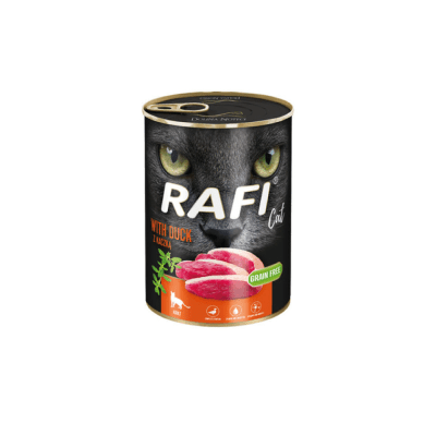 Lata Rafi Gato Pato 400 gr1