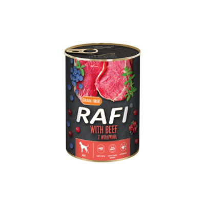 Lata Rafi Perro Carne y Arandanos 800 gr