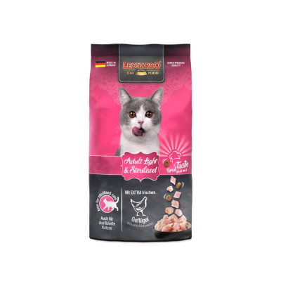 Leonardo Gato Light y Esterilizado 7,5 Kg