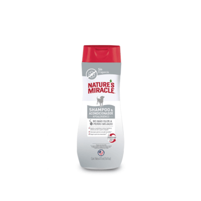 Natures Miracle Shampoo Acondicionador Hipoalergenico 473 ml