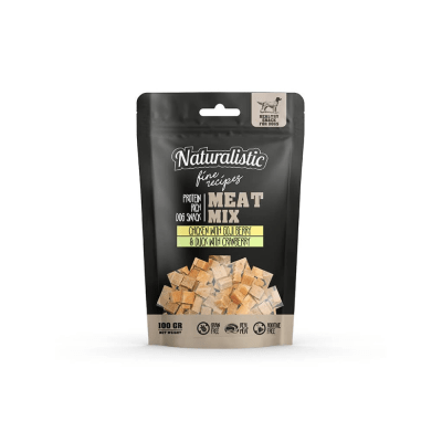 Naturalistic carnemix sabor pollo con goji berry & pato con cranberry 100 gr