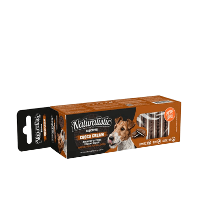 Naturalistic Galleta Perro Chococrema 120 gr1