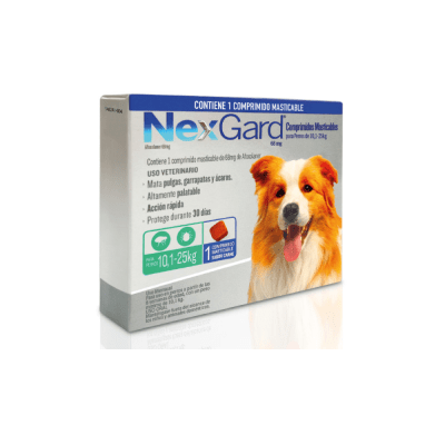 Nexgard Perro 10-25 Kg (1 comp)1