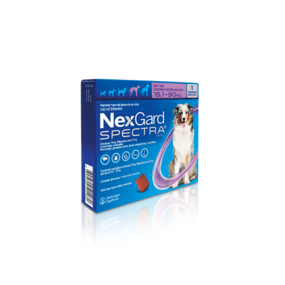 Nexgard Spectra Perro 15-30 Kg (3 comp)1