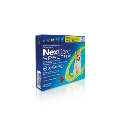 Nexgard Spectra Perro 7,5-15 Kg (3 comp)