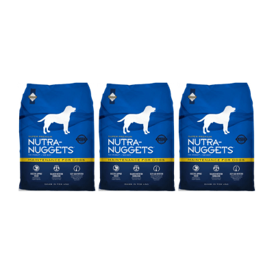 Nutra Nuggets Perro Mantencion 15 Kg X3
