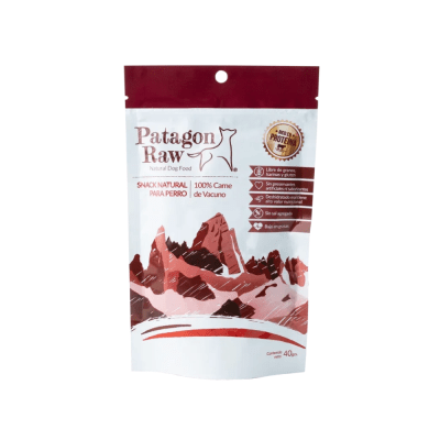 Patagon Raw Perro Vacuno 40 gr1