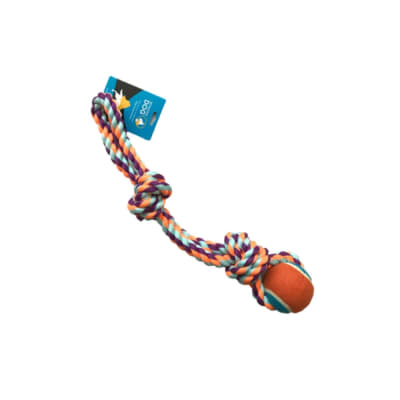 Wonder Dog Juguete Pelota Cuerda Larga