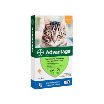 Pipeta Gato Advantage -4 Kg